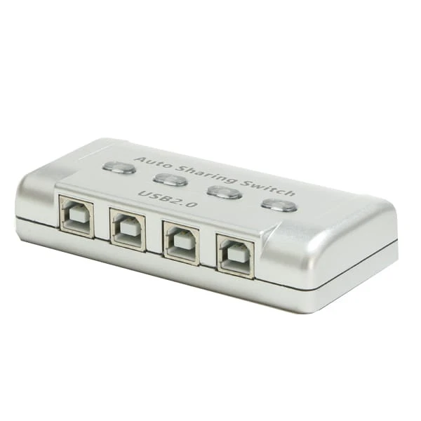 هاب سوئیچ اتوماتیک 4 پورت پرینتر USB بدنه پلاستیک