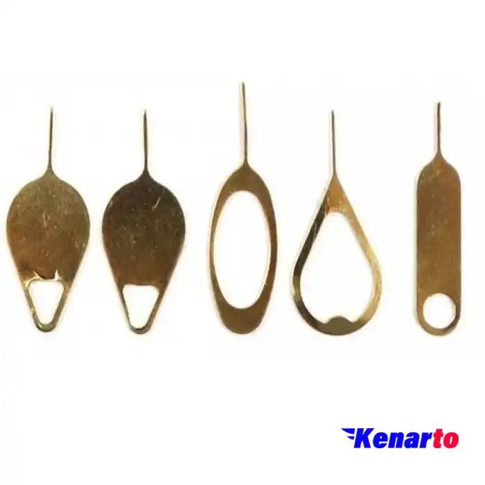 سوزن سیم کارت طرحدار بسته 5 عددی