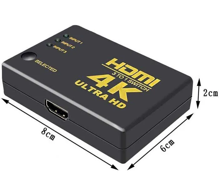 سوئیچ 1 به 3 HDMI مدل SW301