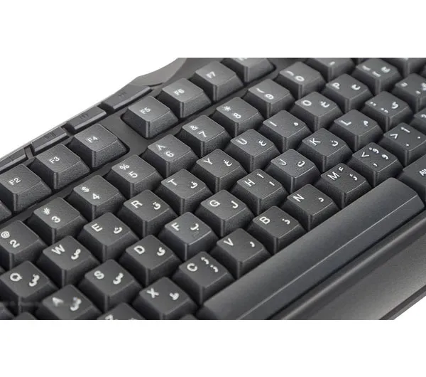 کیبورد و ماوس گرین مدل GKM-305 با حروف فارسی