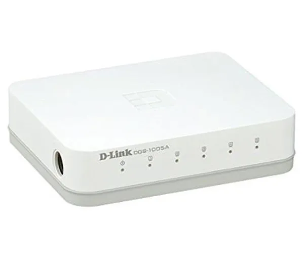 سوییچ دسکتاپ 5 پورت گیگابیتی دی-لینک مدل DGS-1005A