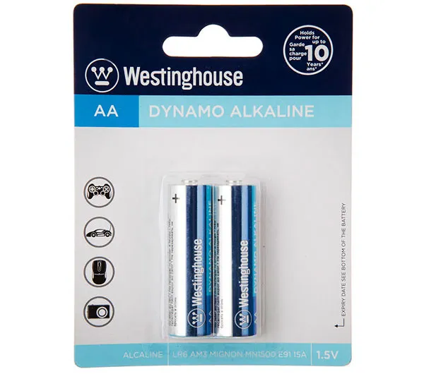 باتری قلمی وستینگ هاوس مدل Dynamo Alkaline بسته 2 عددی
