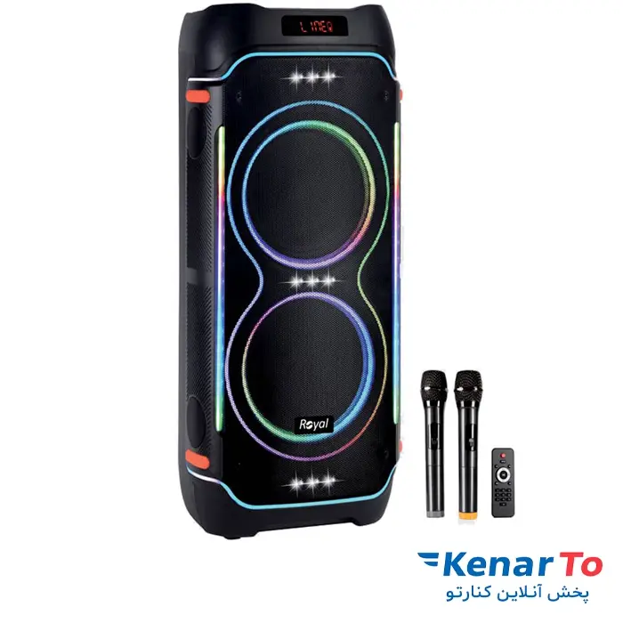 اسپیکر بلوتوثی قابل حمل رویال مدل RSB-1025