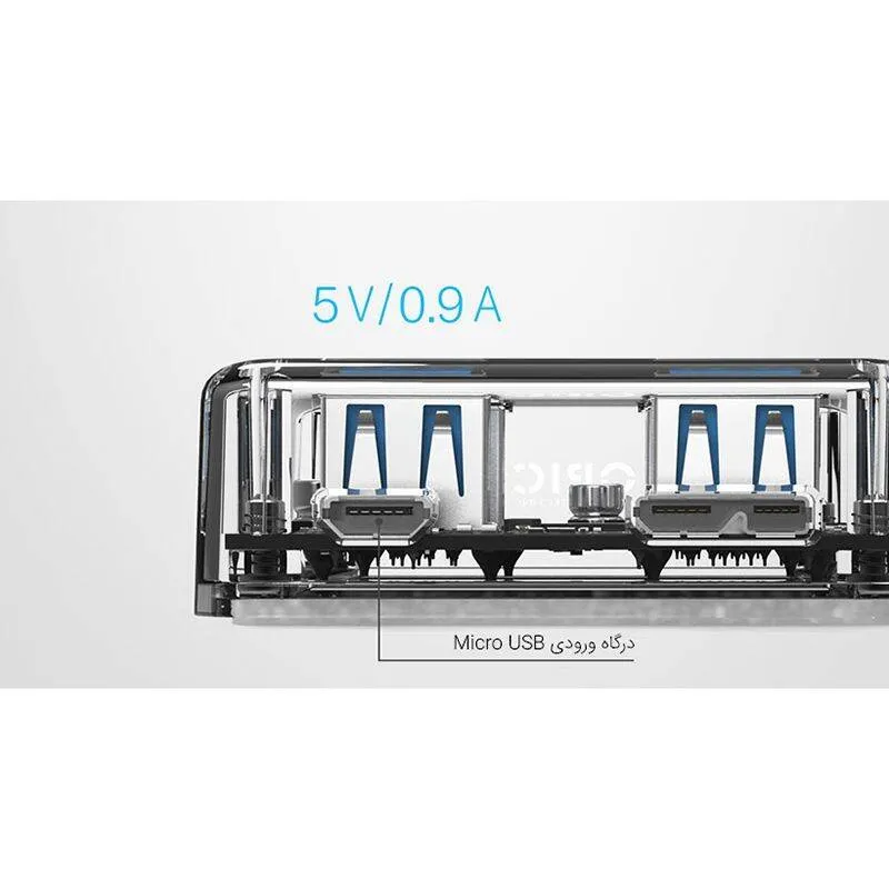 هاب 4 پورت USB 3.0 اوریکو مدل ORICO MH4U-U3-03-CR