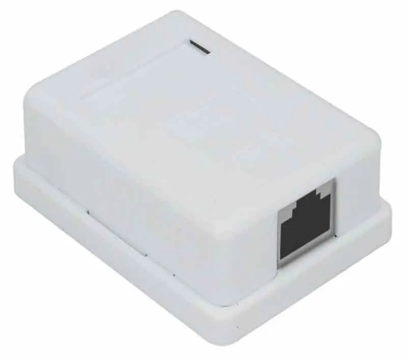 کیستون باکس پی نت پلاس مدل 90-20 Cat5e تک پورت