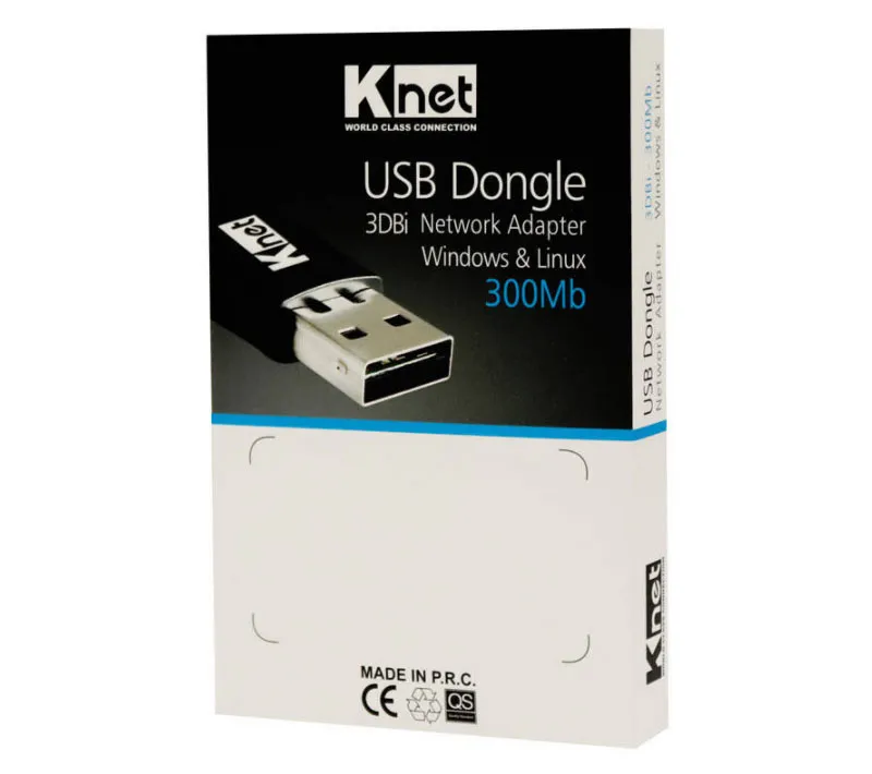 کارت شبکه USB بی سیم کی نت مدل 3DBI