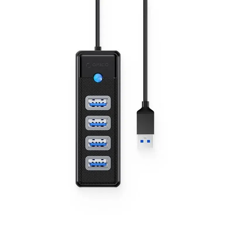 هاب 4 پورت USB3 اوریکو مدل  PW4U-U3-015-BK-EP USB3