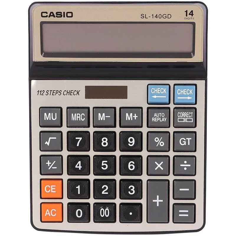 ماشین حساب کاسیو مدل SL-140GD