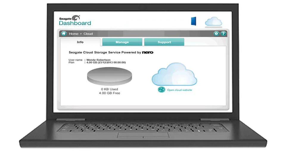 هارد اکسترنال سیگیت مدل Backup Plus Slim ظرفیت 1 ترابایت