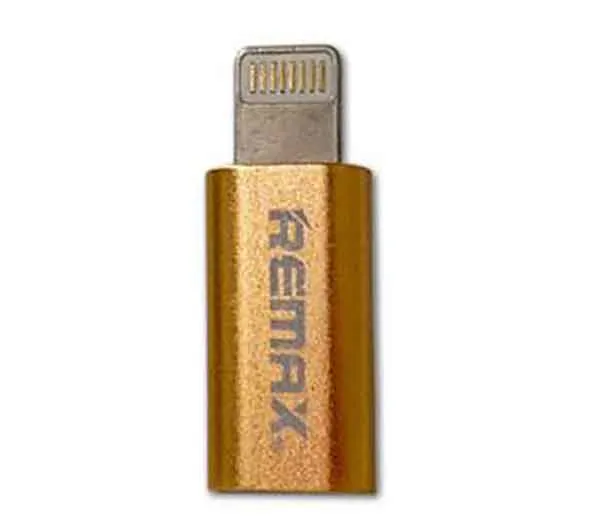 مبدل micro USB به لایتنینگ ریمکس بسته 10 عددی