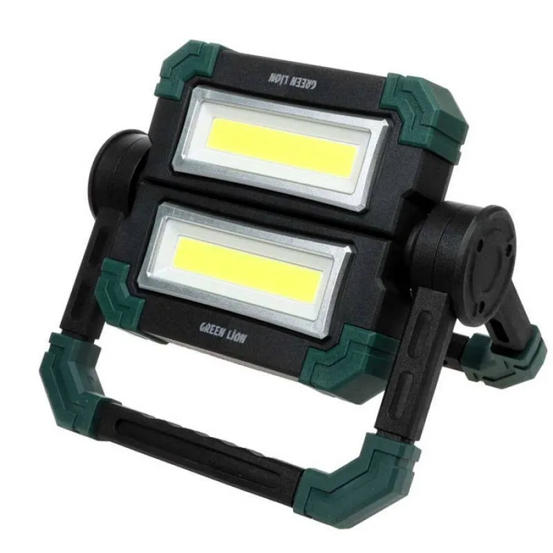 چراغ روشنایی گرین لاین شارژی مدل GN360PLGTBK با قابلیت چرخش 360 درجه