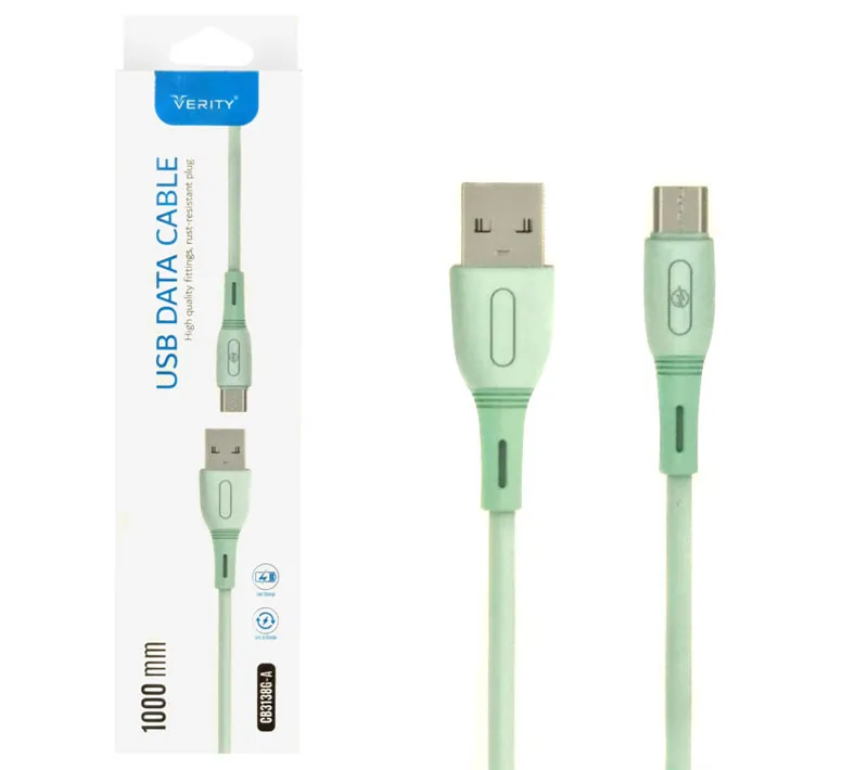 کابل تبدیل USB به MicroUSB وریتی مدل CB-3138G-A طول 1 متر