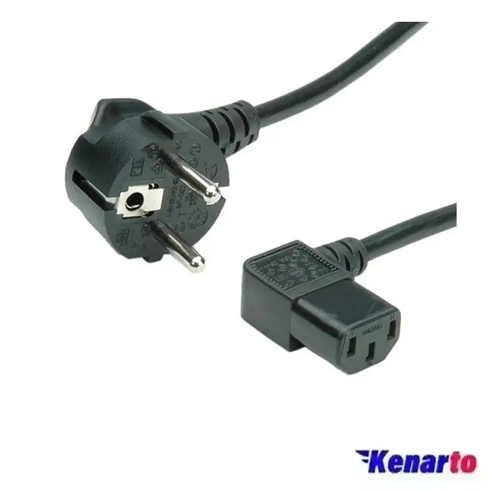 کابل برق دی نت به طول 1.5 متر 90 درجه