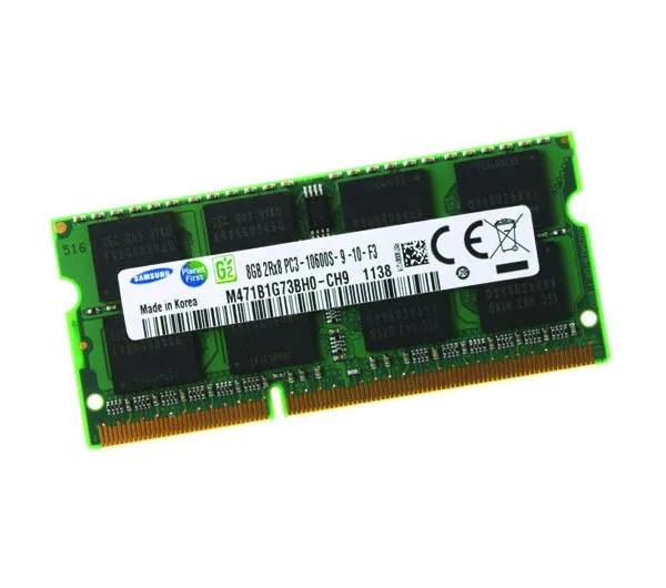 رم لپ تاپ DDR3 تک کاناله 1333 مگاهرتز CL19 سامسونگ مدل PC3L ظرفیت 8 گیگابایت