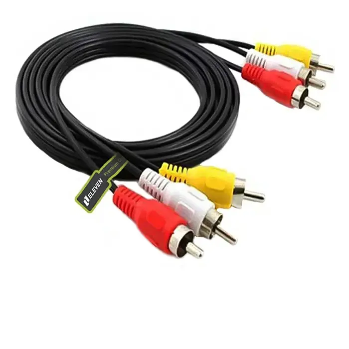 کابل تبدیل 3 به 3 AV RCA ایلون مدل EL-150 طول 1.5 متر