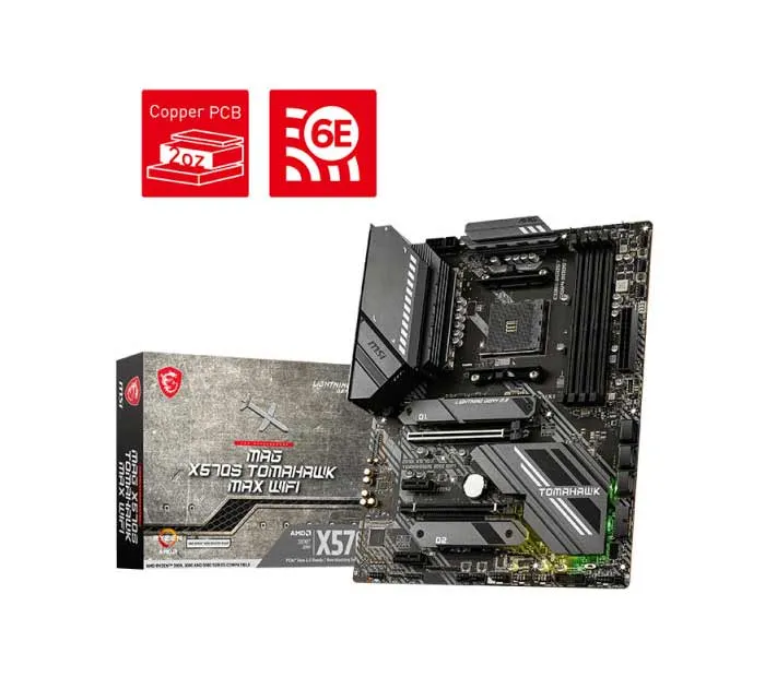 مادربرد ام اس آی مدل MAG X570S TOMAHAWK MAX WIFI