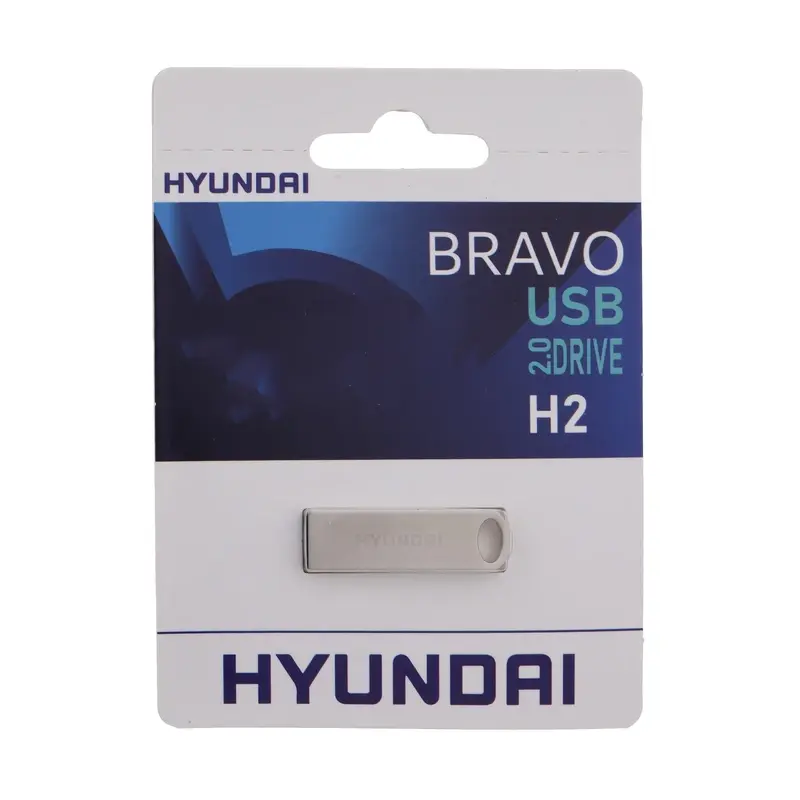 فلش مموری هیوندای مدل Bravo H2 USB2.0 ظرفیت 64 گیگابایت