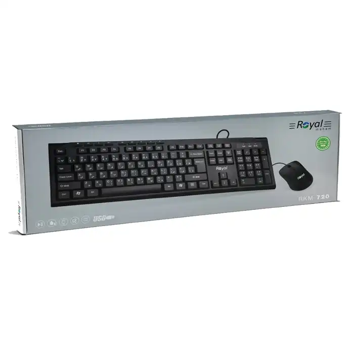 کیبورد و ماوس رویال مدل  R-KM720