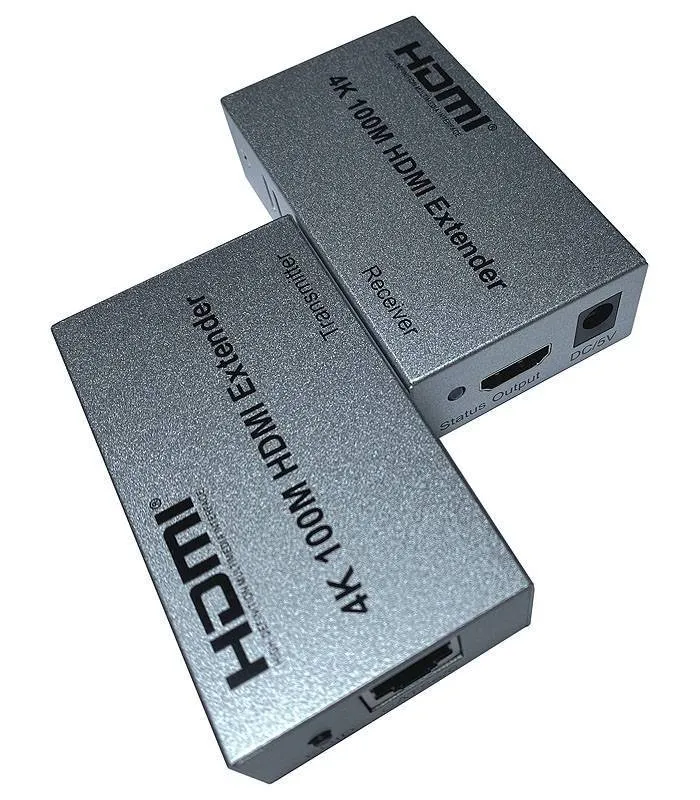 توسعه دهنده HDMI با RG45 تا طول 100 متر