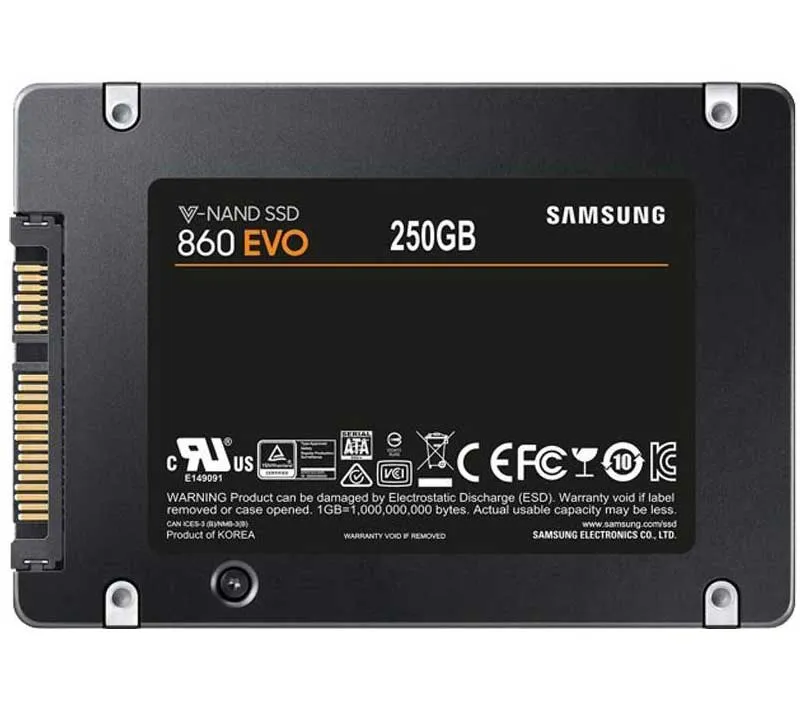 اس اس دی سامسونگ مدل 860 Evo ظرفیت 250 گیگابایت