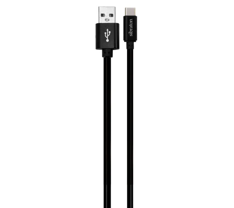 کابل تبدیل USB به Type-C سیبراتون مدل S225 C طول 1.2 متر