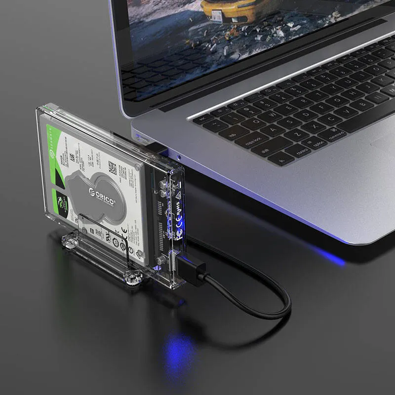 باکس هارد دیسک 2.5 اینچ USB 3.0 اوریکو مدل 2159U3-CR-BP همراه با استند