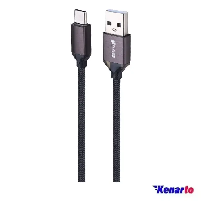 کابل تبدیل USB به Type-C ایلون مدل TC7 6A طول 1 متر