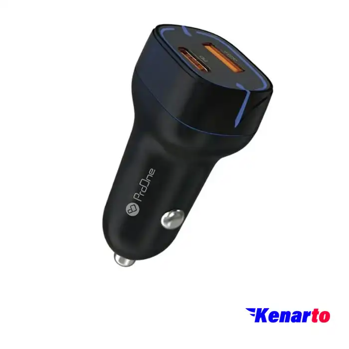 شارژر فندکی پرووان مدل PCG22 20W