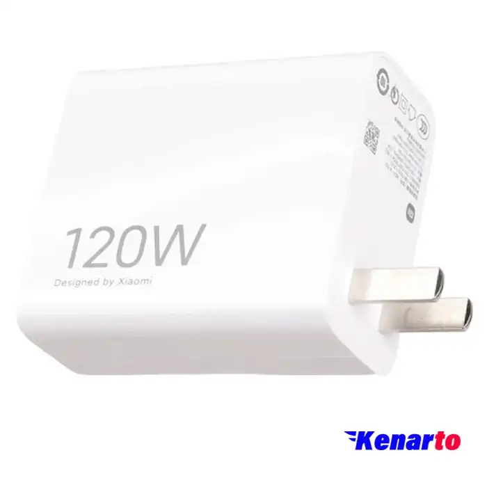 شارژر دیواری 120W USB شیائومی اصل چین