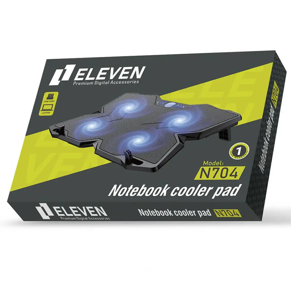 پایه خنک کننده مخصوص بازی ایلون مدل N704 RGB
