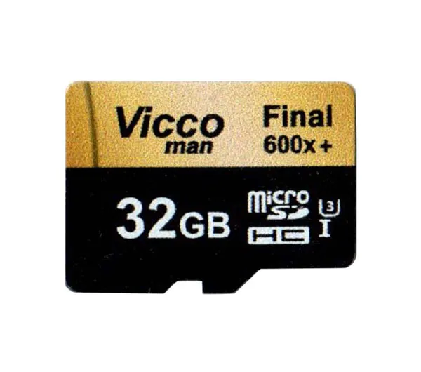 کارت حافظه microSDHC ویکومن مدل Extra 600X کلاس 10 استاندارد UHS-I U3 سرعت 90MBps ظرفیت 32 گیگابایت به همراه کارت ریدر