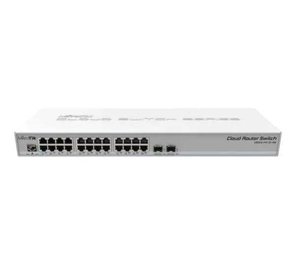 سوئیچ میکروتیک مدل CRS326-24G-2S+RM