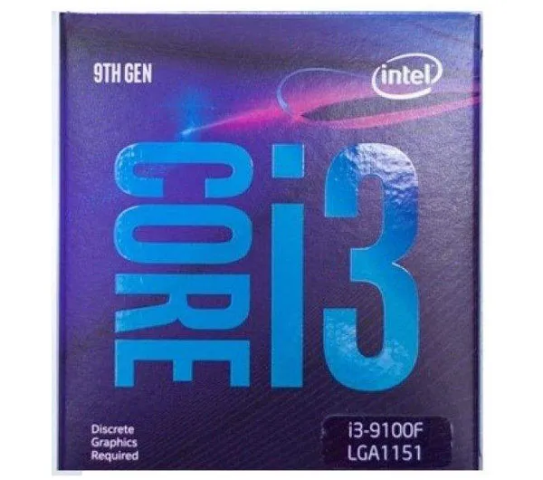سیستم خنک کننده پردازنده اینتل مدل Core i3-9100F