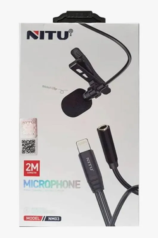 میکروفن یقه ای نیتو مدل NM03
