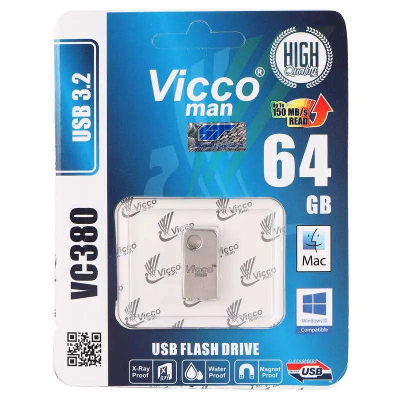 فلش مموری ویکومن مدل VC380 USB 3.0 ظرفیت 64 گیگابایت