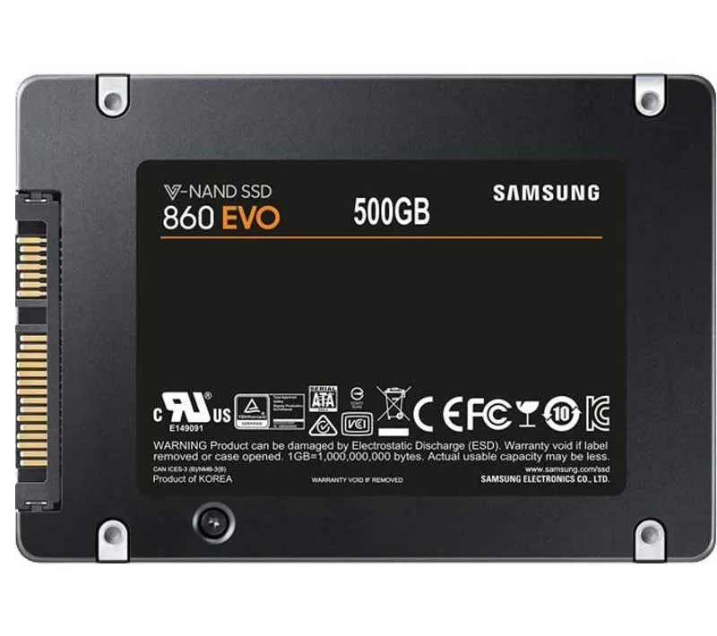 اس اس دی سامسونگ مدل 860 Evo ظرفیت 500 گیگابایت
