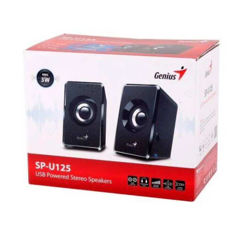 اسپیکر دسکتاپ جنیوس مدل SP-U125