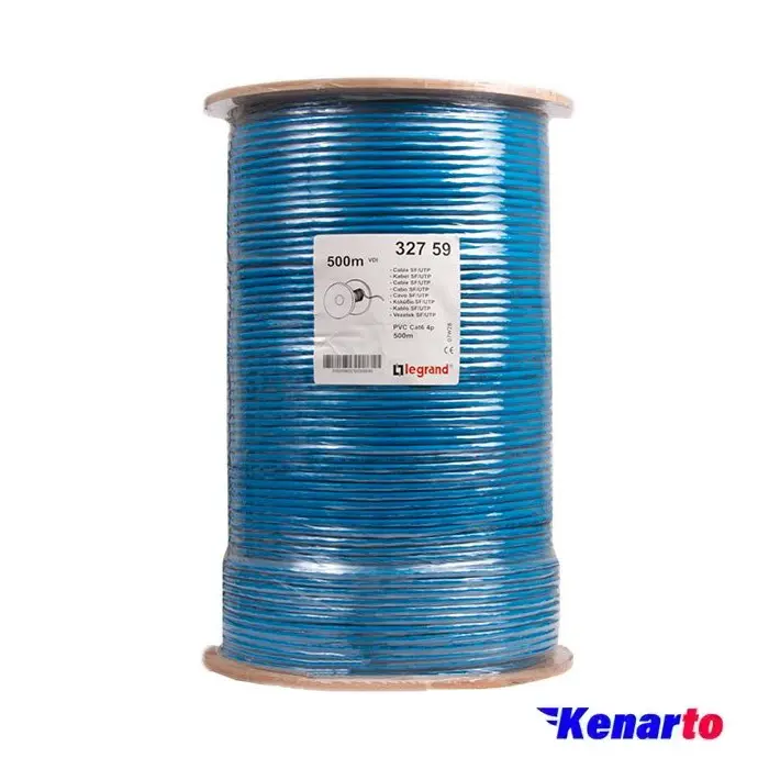 کابل شبکه Cat6 لگرند 405 SFTP تمام مس طول 500 متر