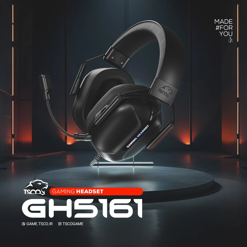 هدست مخصوص بازی تسکو مدل GH5161