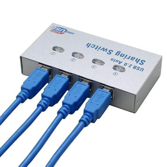 هاب سوئیچ اتوماتیک 4 پورت پرینتر