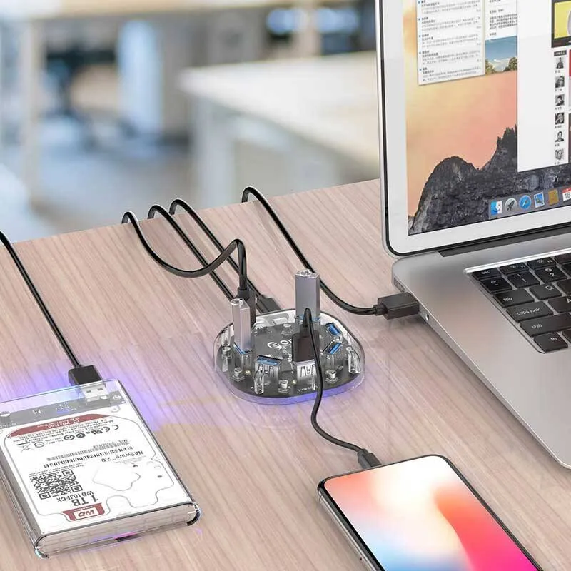 هاب 7 پورت USB 3.0 اوریکو مدل H7U-U3-CR
