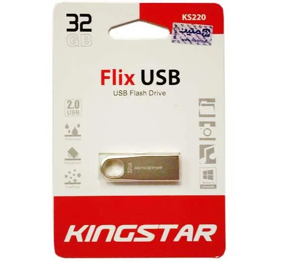 فلش مموری کینگ‌ استار مدل KS220 Flix ظرفیت 32 گیگابایت