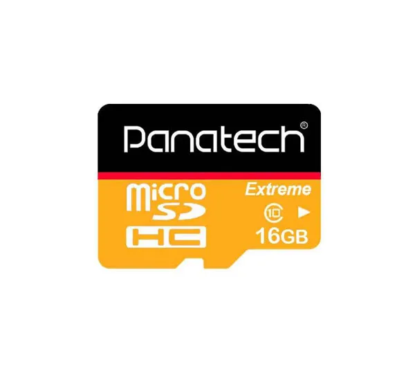 کارت حافظه microSDHC پاناتک کلاس 10 استاندارد سرعت 30MBps ظرفیت 16 گیگابایت