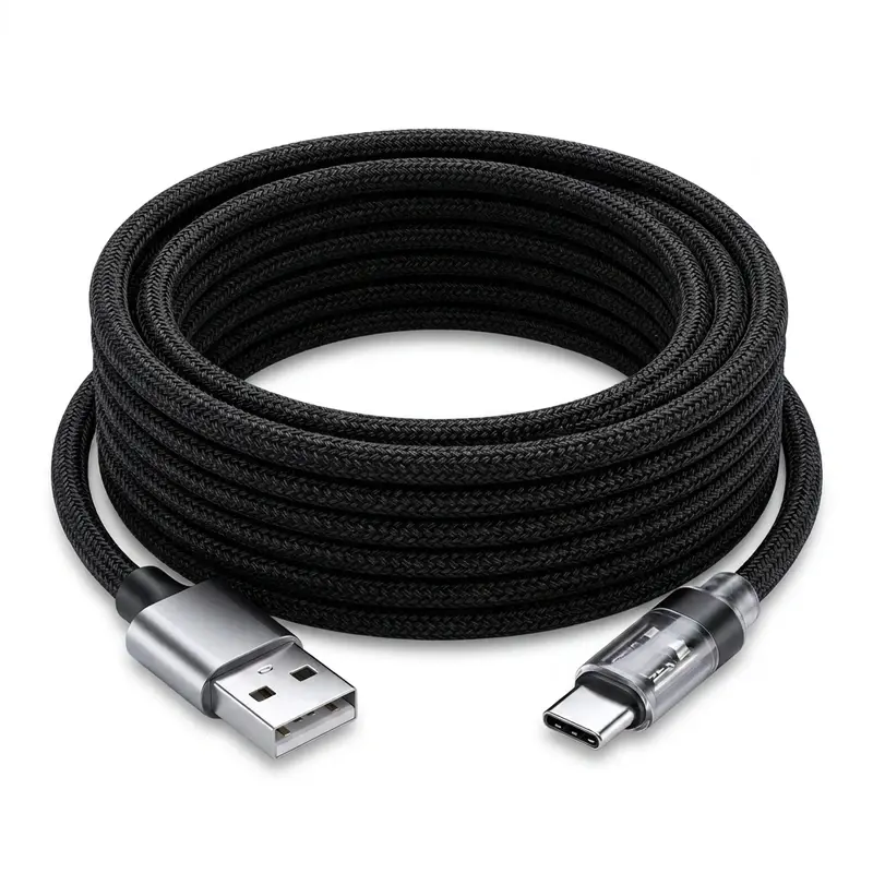 کابل تبدیل USB به USB-C یوشیتا مدل YC- 048 طول 1 متر