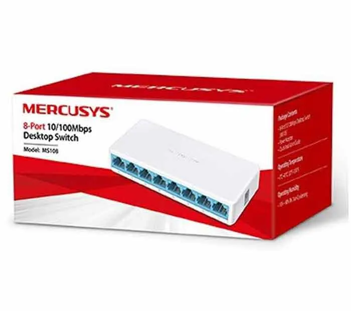 سوییچ 8 پورت مرکوسیس مدل MS108
