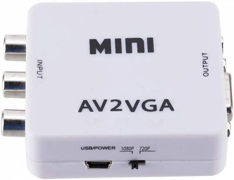 تبدیل AV به VGA مدل مینی