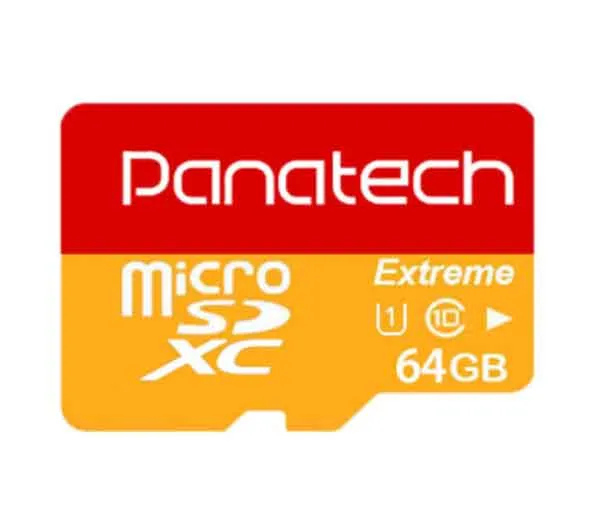 کارت حافظه‌ microSDXC پاناتک مدل Extreme کلاس 10 استاندارد UHS-I U1 سرعت 30MBps ظرفیت 64 گیگابایت