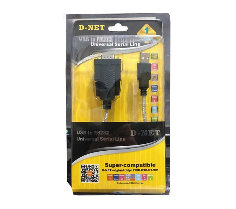 تبدیل USB به RS-232 دی نت مدل DT-991