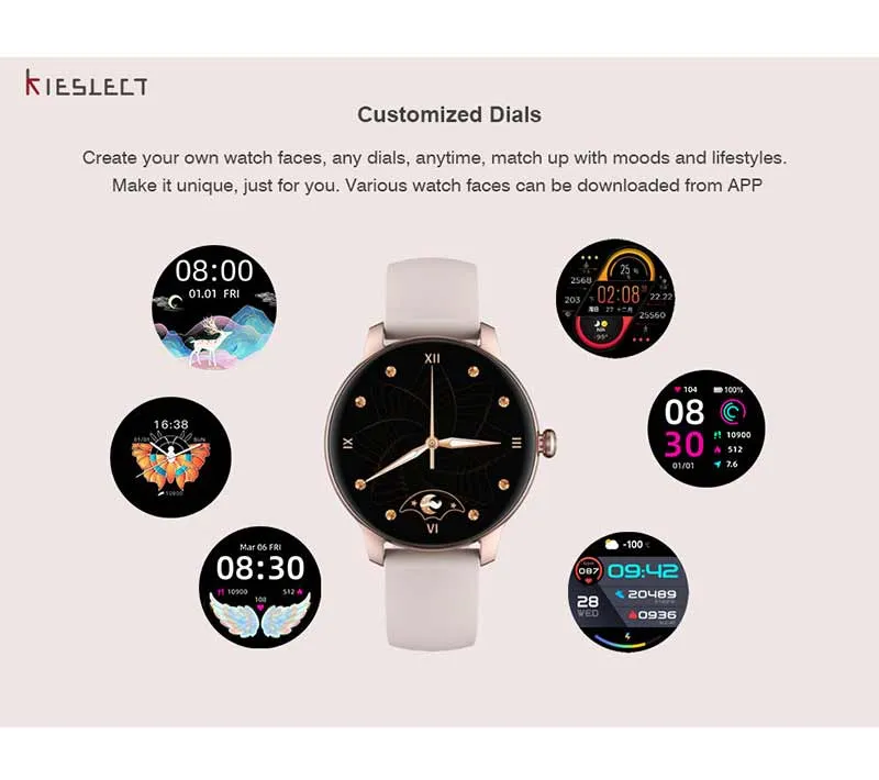 ساعت هوشمند کیسلکت مدل Lady Watch L11