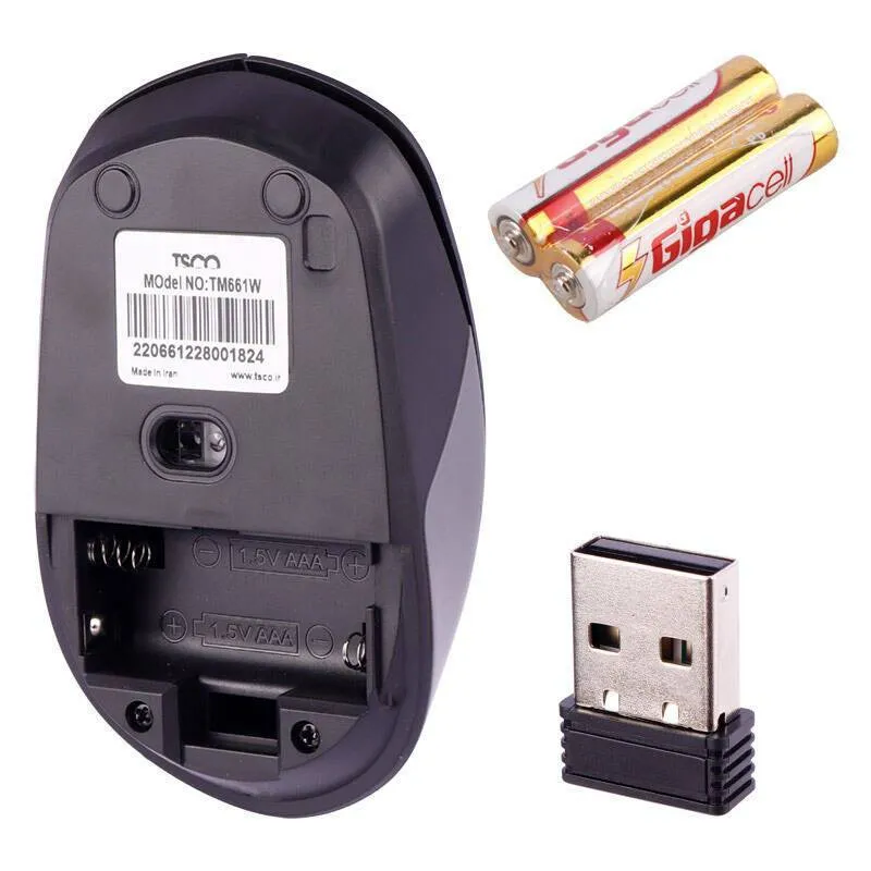 ماوس بی سیم تسکو مدل TM 661W